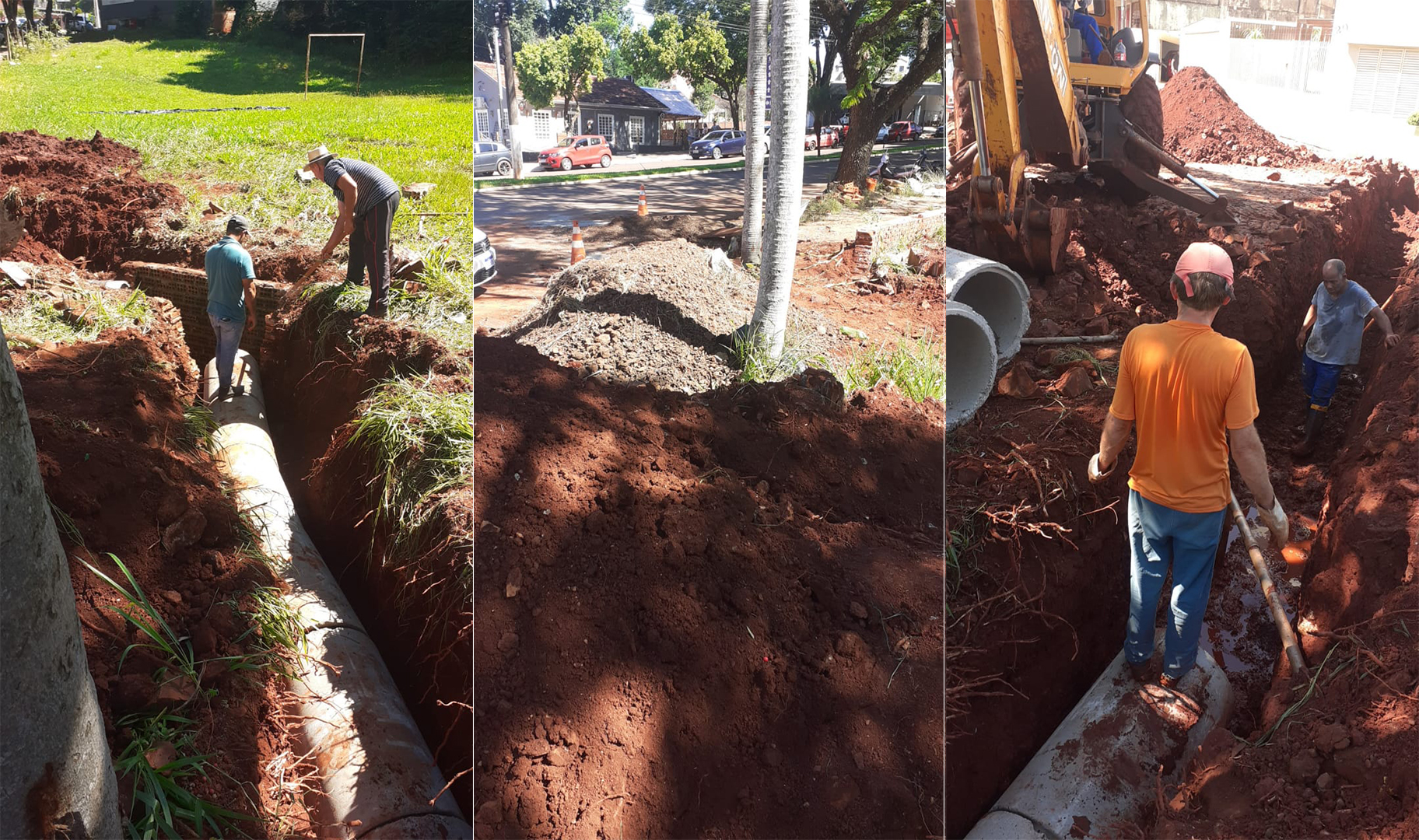 SECRETARIA DE OBRAS REALIZA ATIVIDADES NO MUNICÍPIO